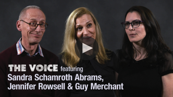 The Voice featuring Sandra Schamroth Abrams, Jennifer Rowsell and Guy Merchant